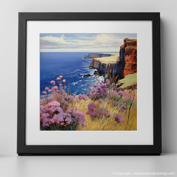 Framed version of St Abbs Head