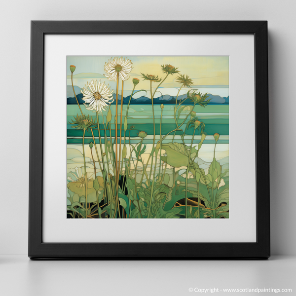 Framed version of Sea aster