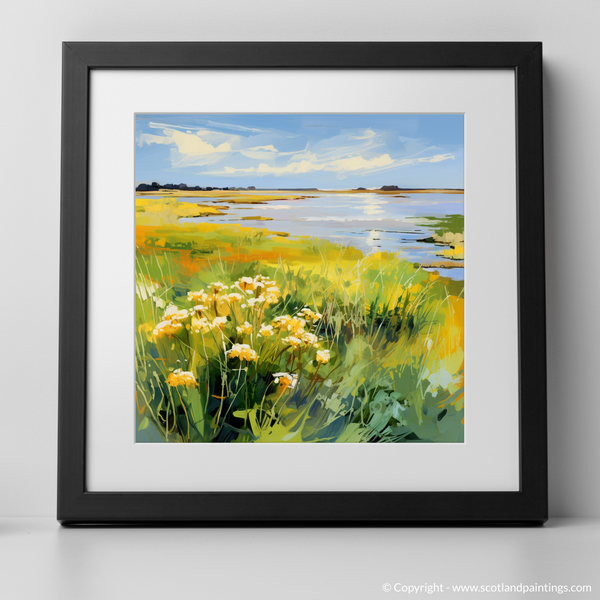 Framed version of Sea aster