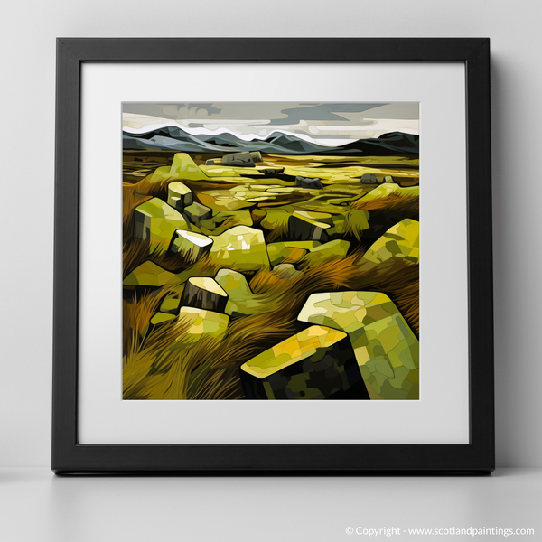 Framed version of Rannoch Moor