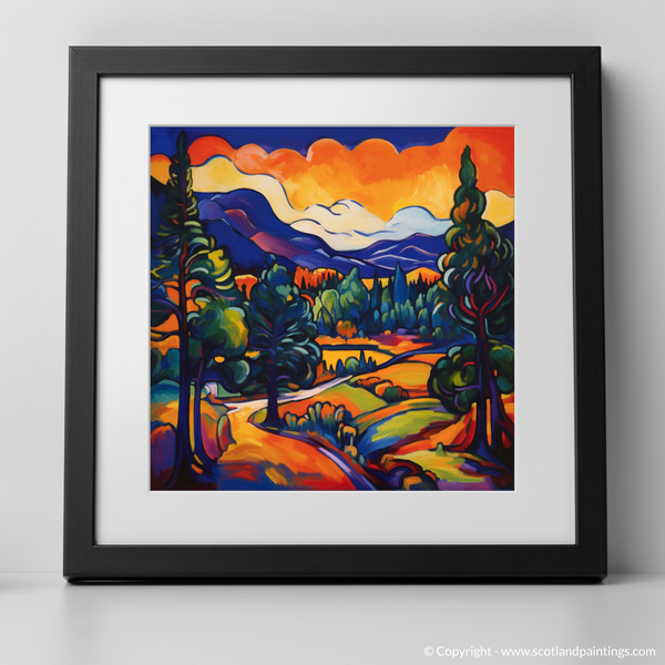 Framed version of Glenmore Forest Park