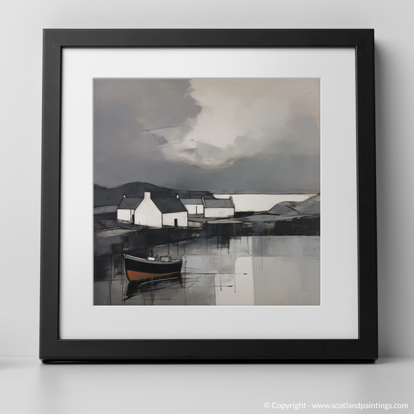 Framed version of Craobh Haven Harbour