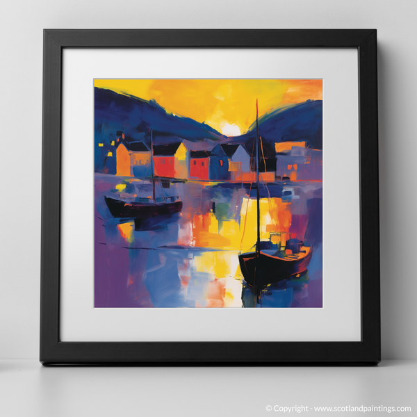 Framed version of Tayvallich Harbour