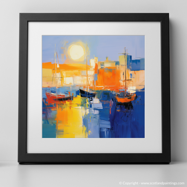 Framed version of Cove Harbour