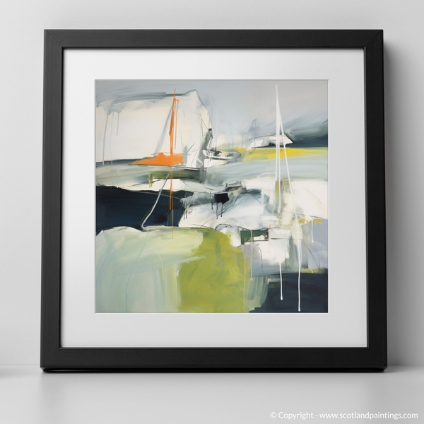 Framed version of Whitehills Harbour