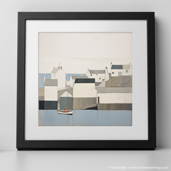 Framed version of Gardenstown Harbour