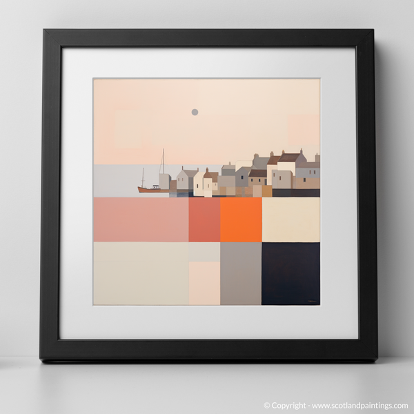 Framed version of Pittenweem Harbour