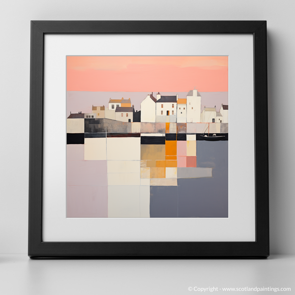 Framed version of Pittenweem Harbour