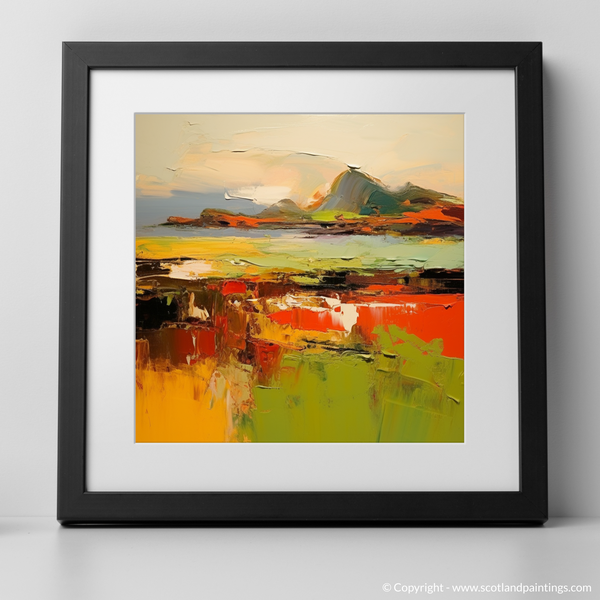 Framed version of Isle of Eigg