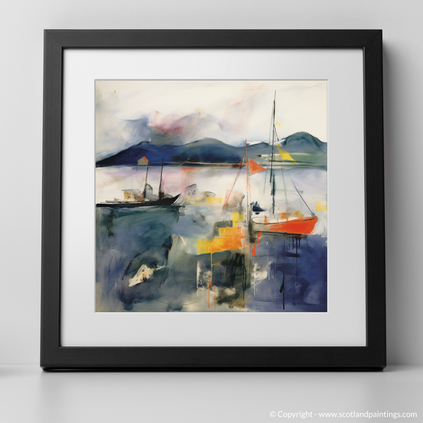 Framed version of Lochranza Harbour