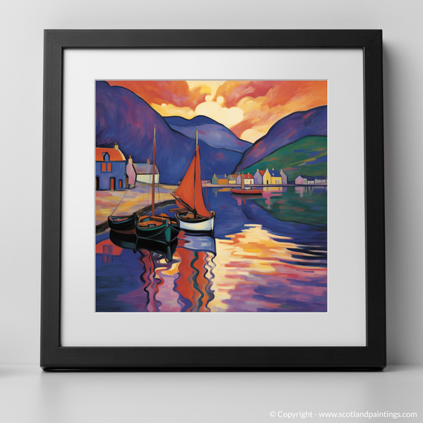 Framed version of Ullapool Harbour