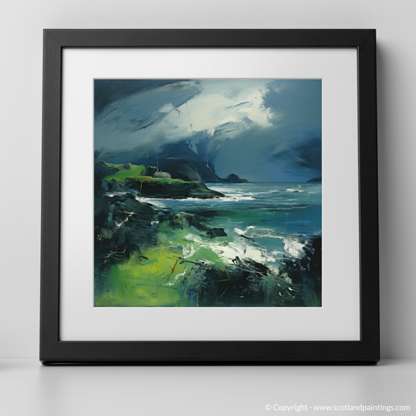 Framed version of Easdale Sound