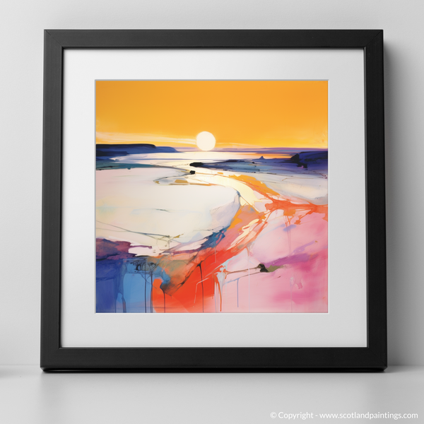 Framed version of Gullane Beach