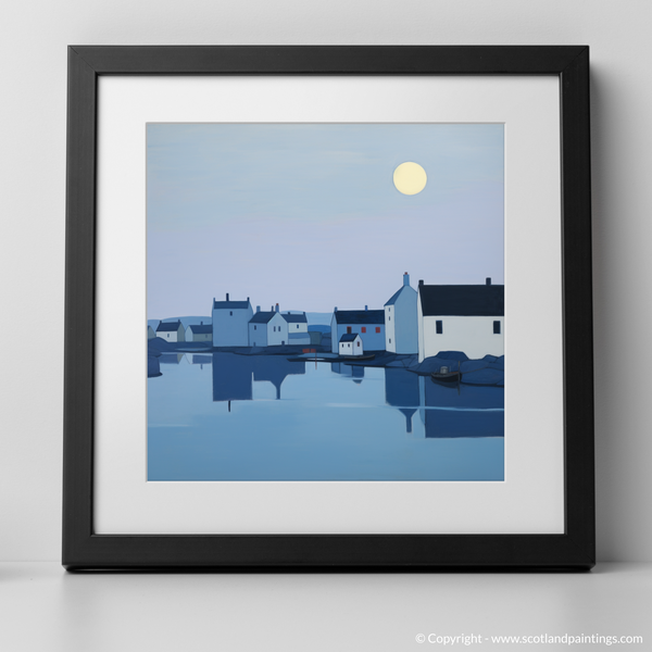 Framed version of Portnahaven Harbour