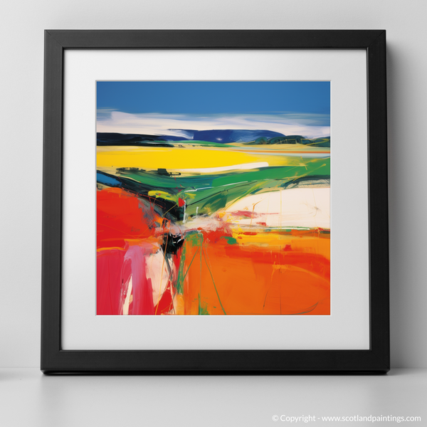 Framed version of Lunan Bay