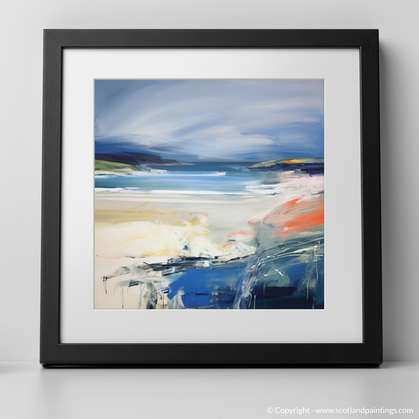 Framed version of Lunan Bay