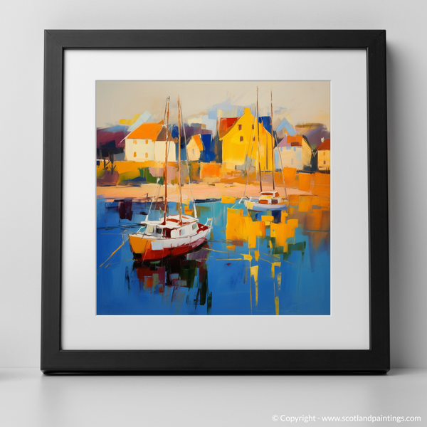 Framed version of North Berwick Harbour