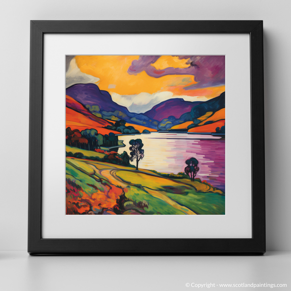 Framed version of Loch Earn