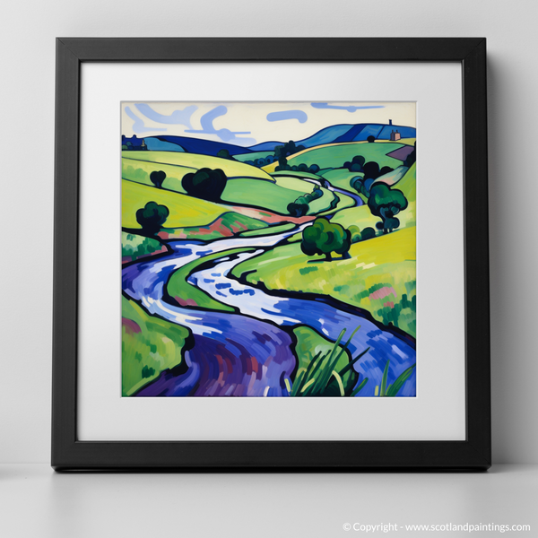 Framed version of River Forth