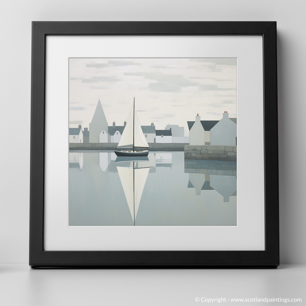 Framed version of Port Ellen Harbour