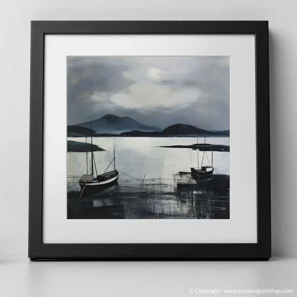 Framed version of Port Appin Harbour