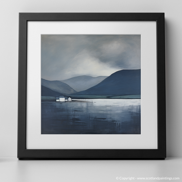 Framed version of Lochranza Harbour