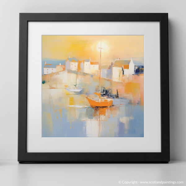 Framed version of Anstruther Harbour