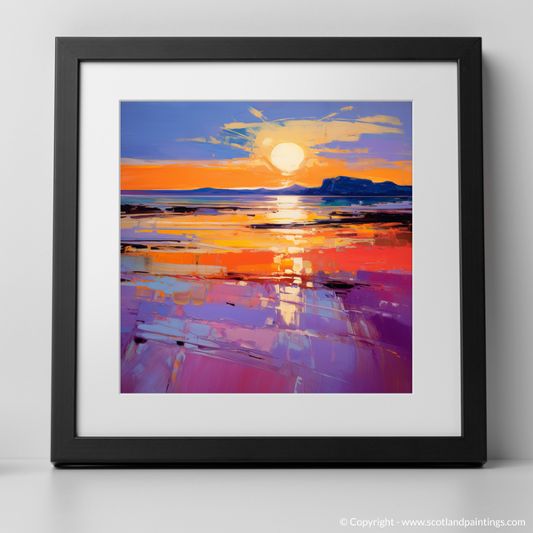 Framed version of Longniddry Beach