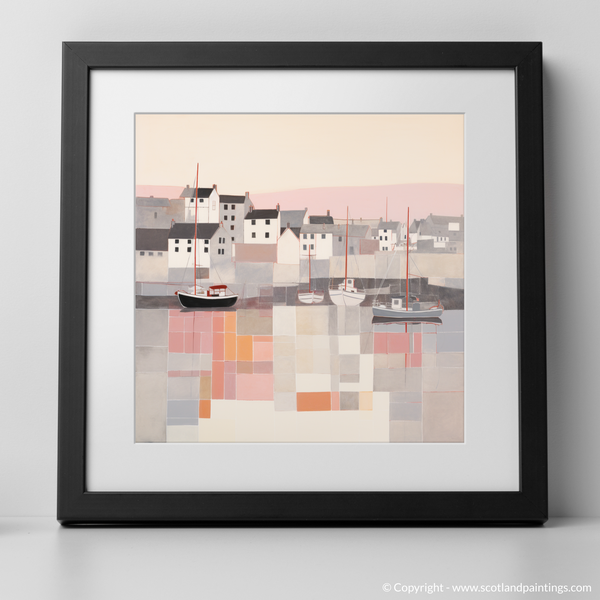 Framed version of Pittenweem Harbour