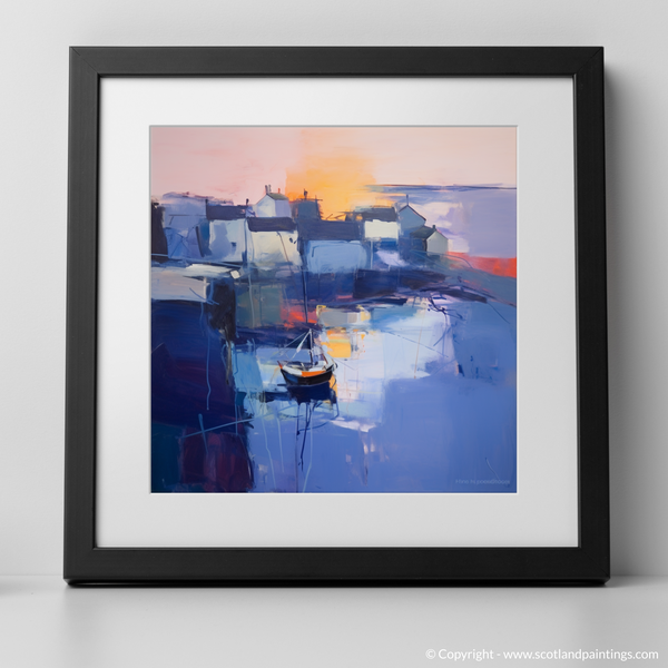 Framed version of Gardenstown Harbour