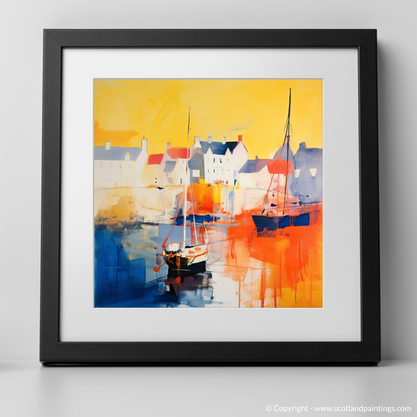 Framed version of St Monans Harbour