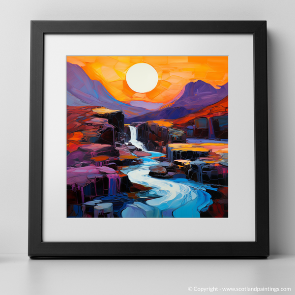 Framed version of Isle of Skye