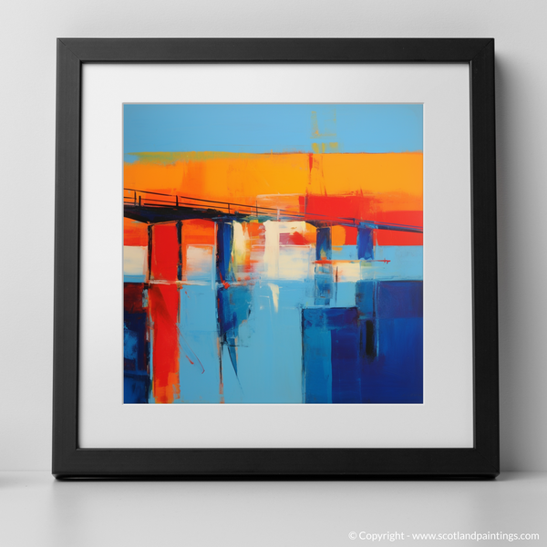 Framed version of Tay Road Bridge