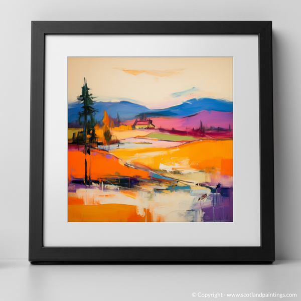 Framed version of Glen Tanar