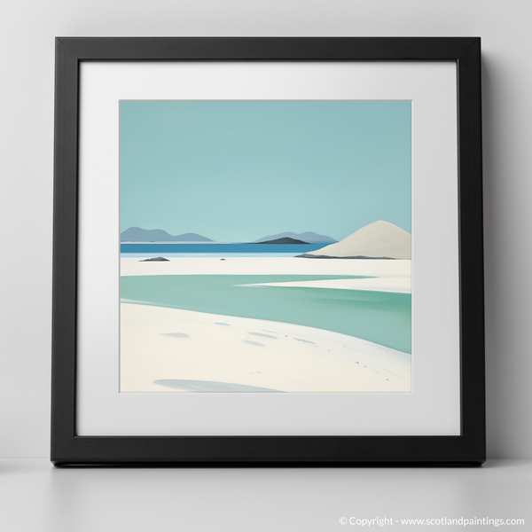 Framed version of Mellon Udrigle Beach