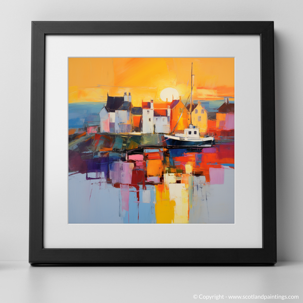 Framed version of Portnahaven Harbour