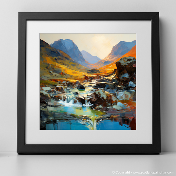 Framed version of Isle of Skye