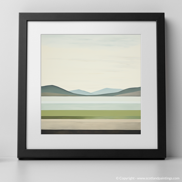 Framed version of Loch Insh