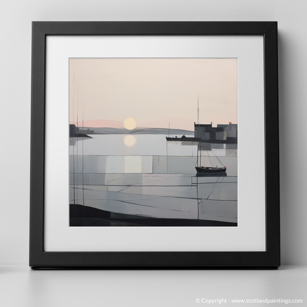 Framed version of Portnahaven Harbour