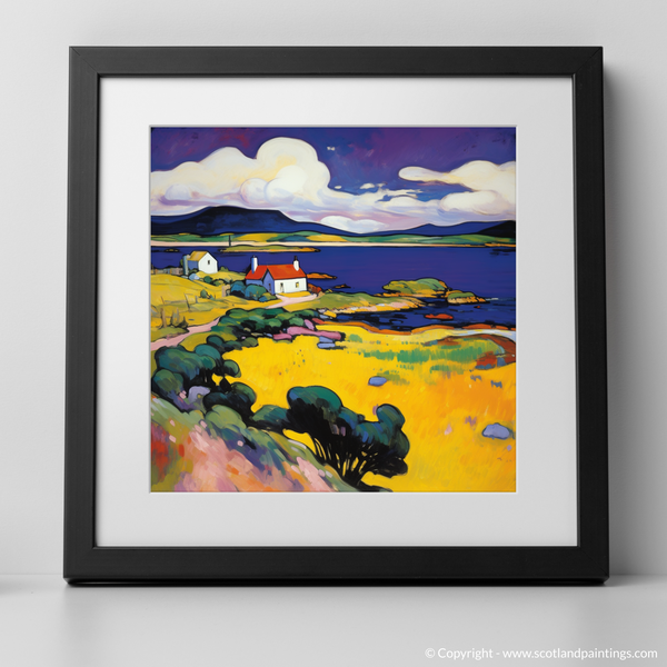 Framed version of Isle of Gigha