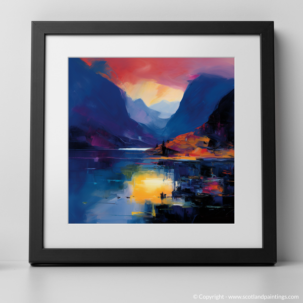 Framed version of Loch Coruisk