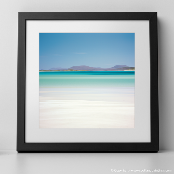 Framed version of Mellon Udrigle Beach