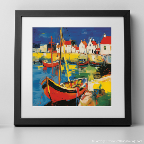 Framed version of Pittenweem Harbour