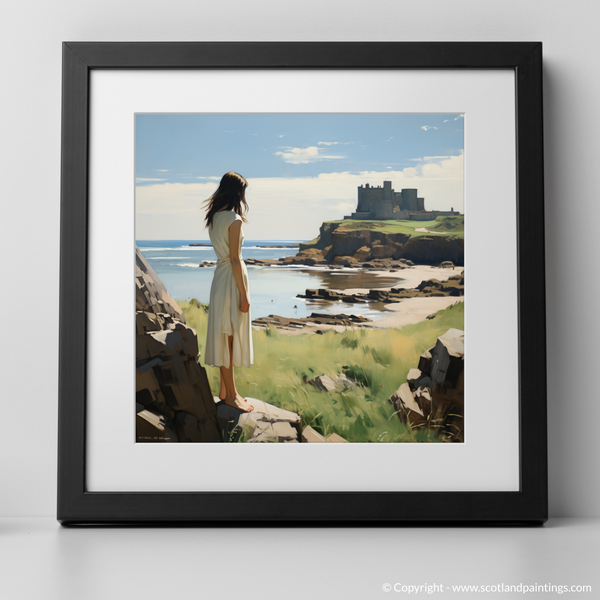 Framed version of Tantallon Castle