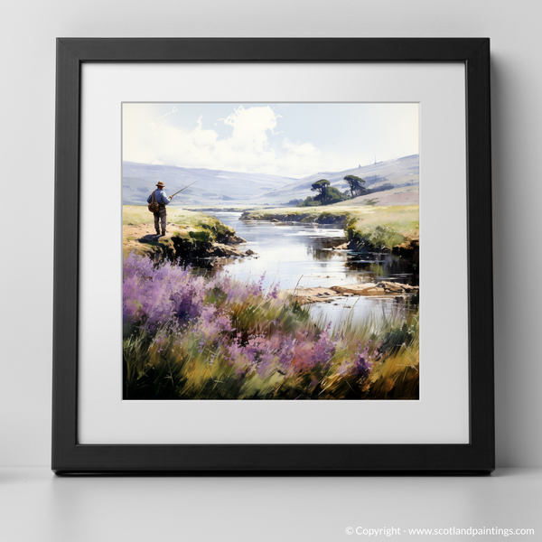 Framed version of River Conon