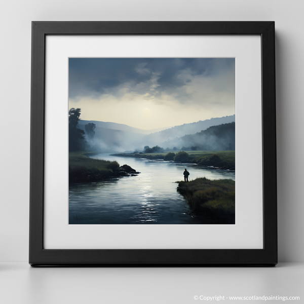 Framed version of River Don