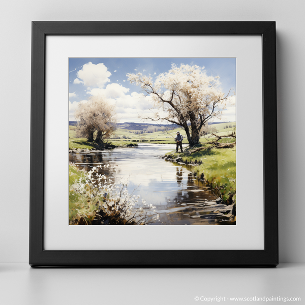 Framed version of River Spey