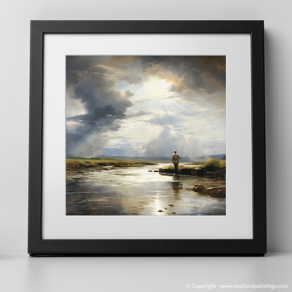 Framed version of River Clyde