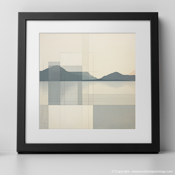 Framed version of Isle of Raasay