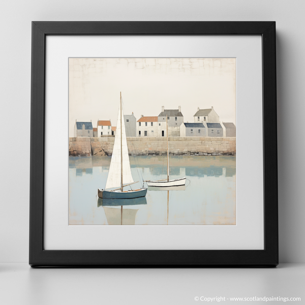 Framed version of North Berwick Harbour